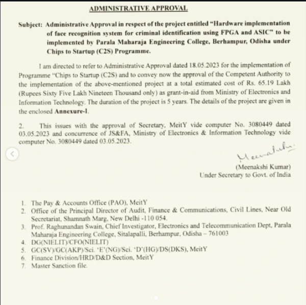 C2S Program Approval Letter