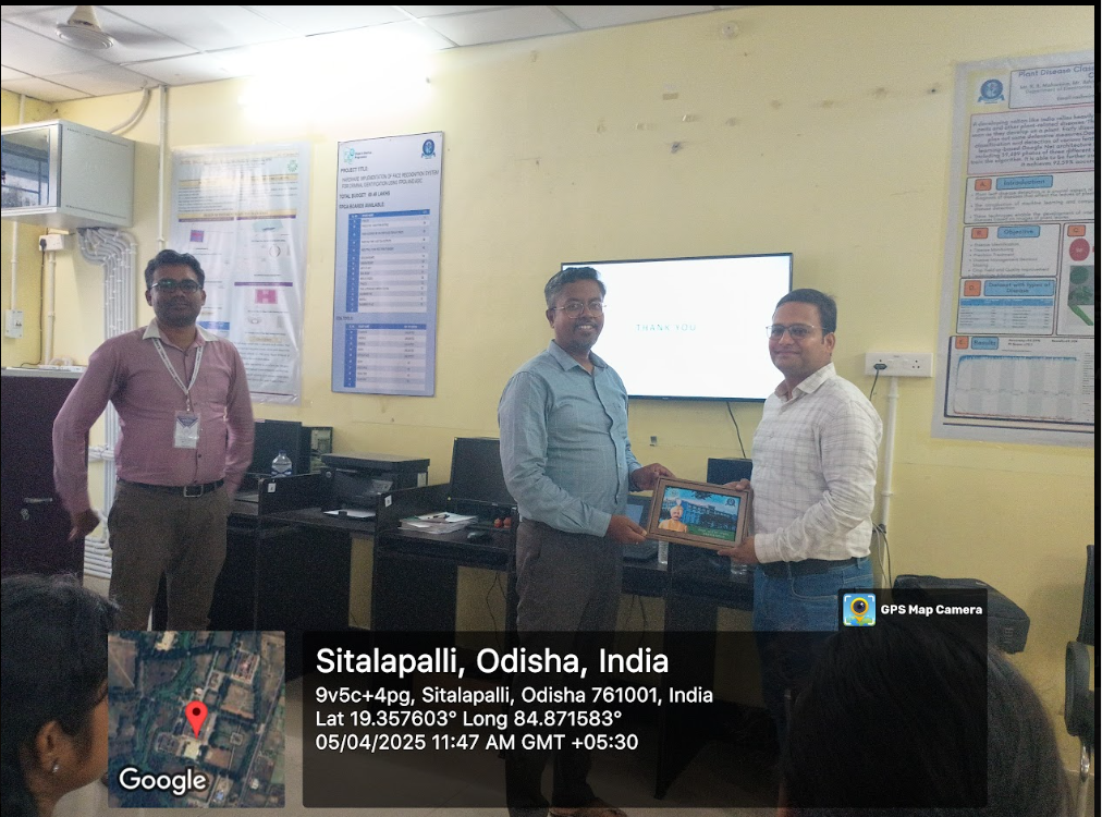 Memento Presentation to Guest
