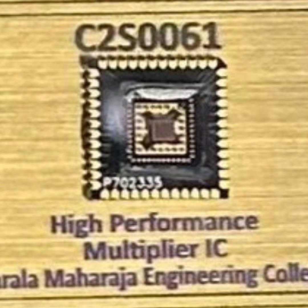 Multiplier IC-C2S0061 Chip Design